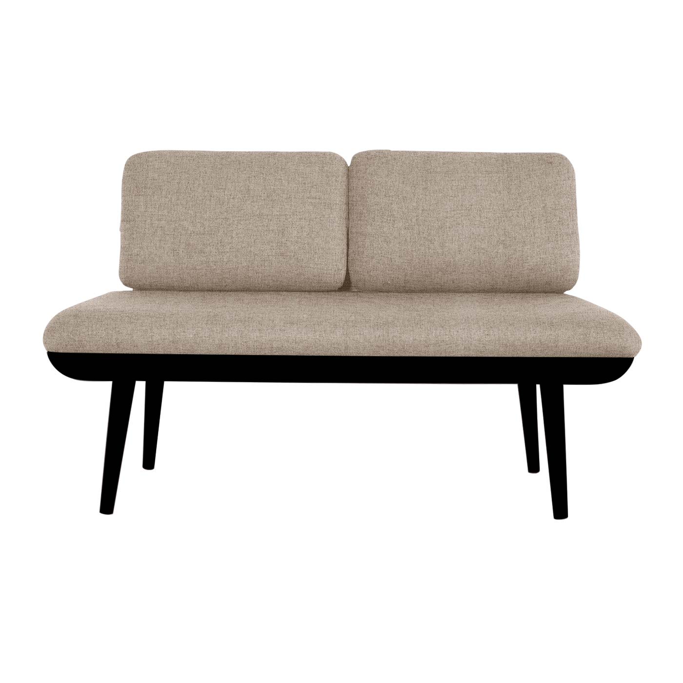 Bushwick Ebony Double Sofa