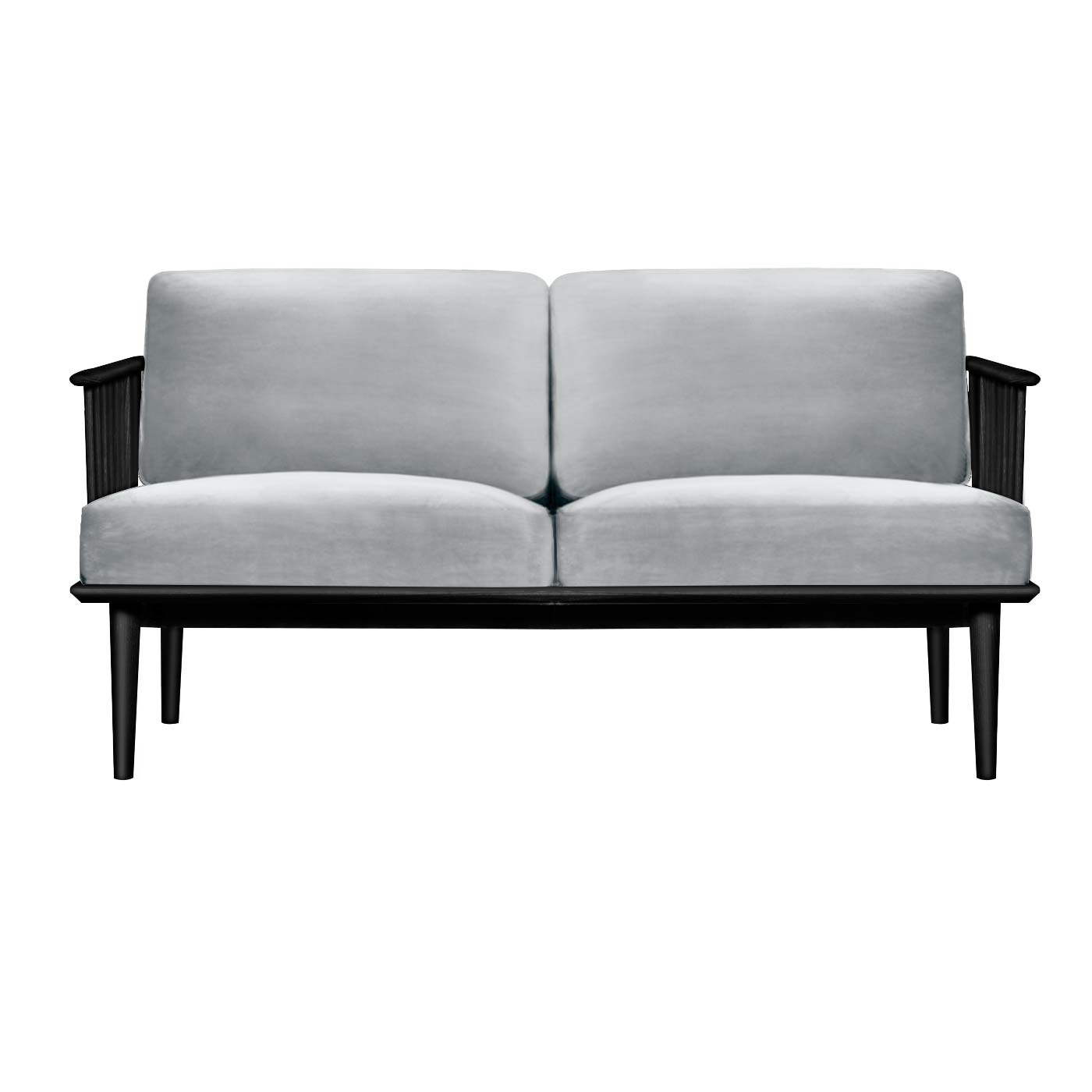 Jorasanko  Ebony Double Sofa