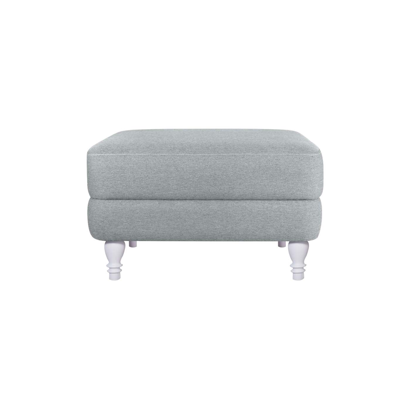 Rosewall  White Ottoman