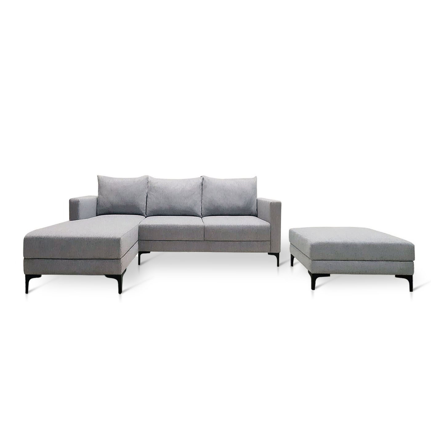 Smithfield  Sofa & Chaise (Right) With Ottoman