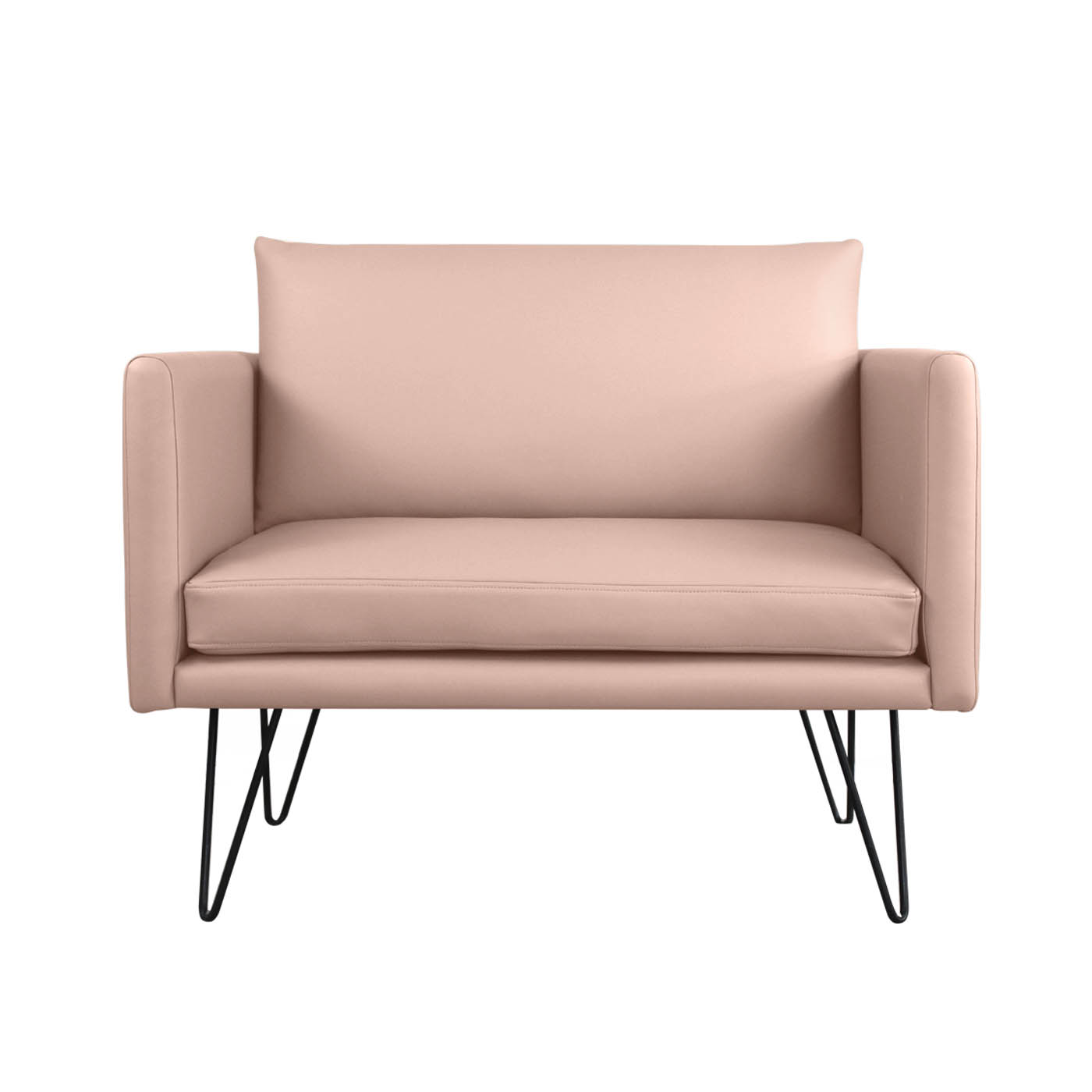 Noblitt Faux Leather Single Sofa