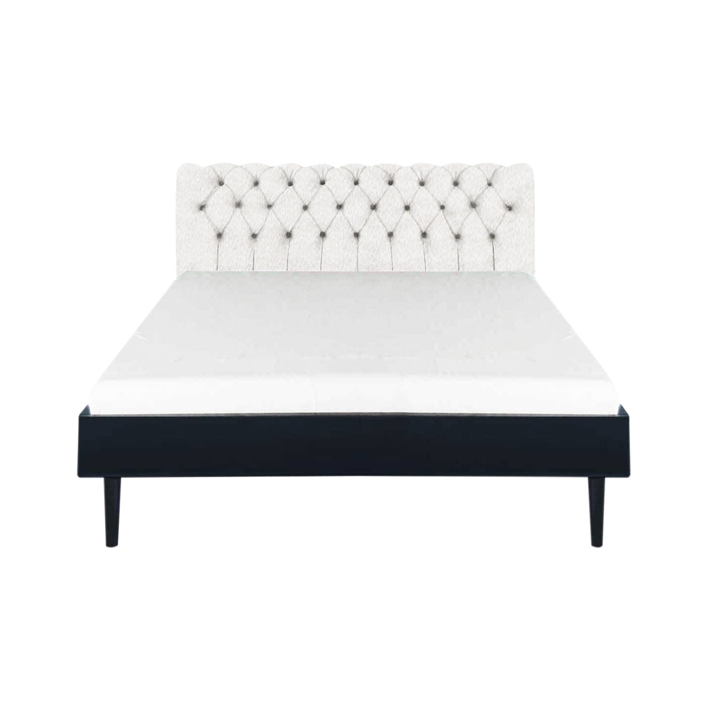 Chesterfield Ebony Queen Bed