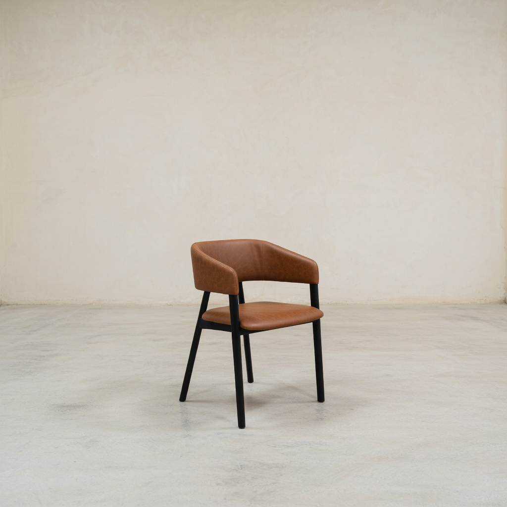 Navigli Faux Leather Dining Chair