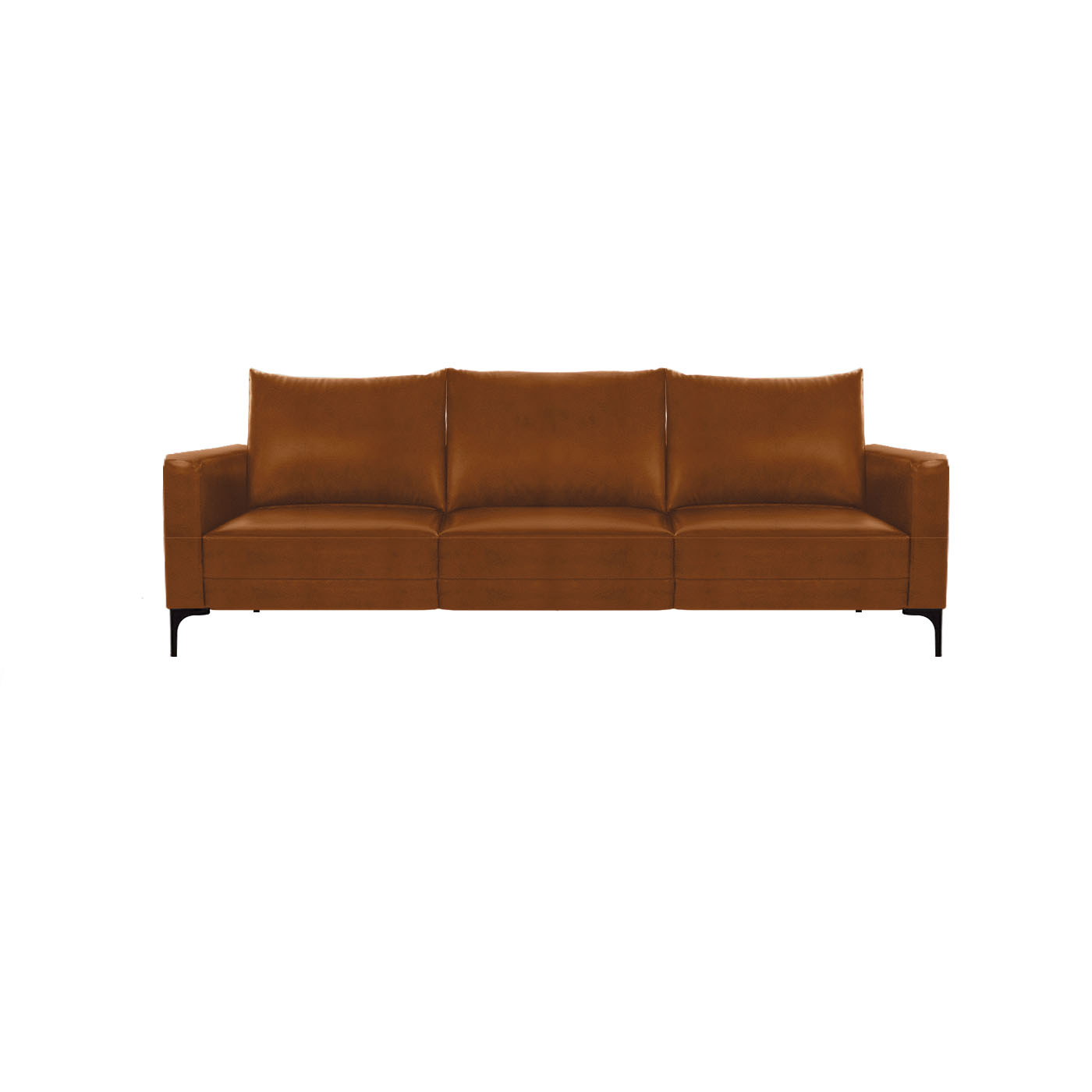 Smithfield Faux Leather Three Seater Sofa