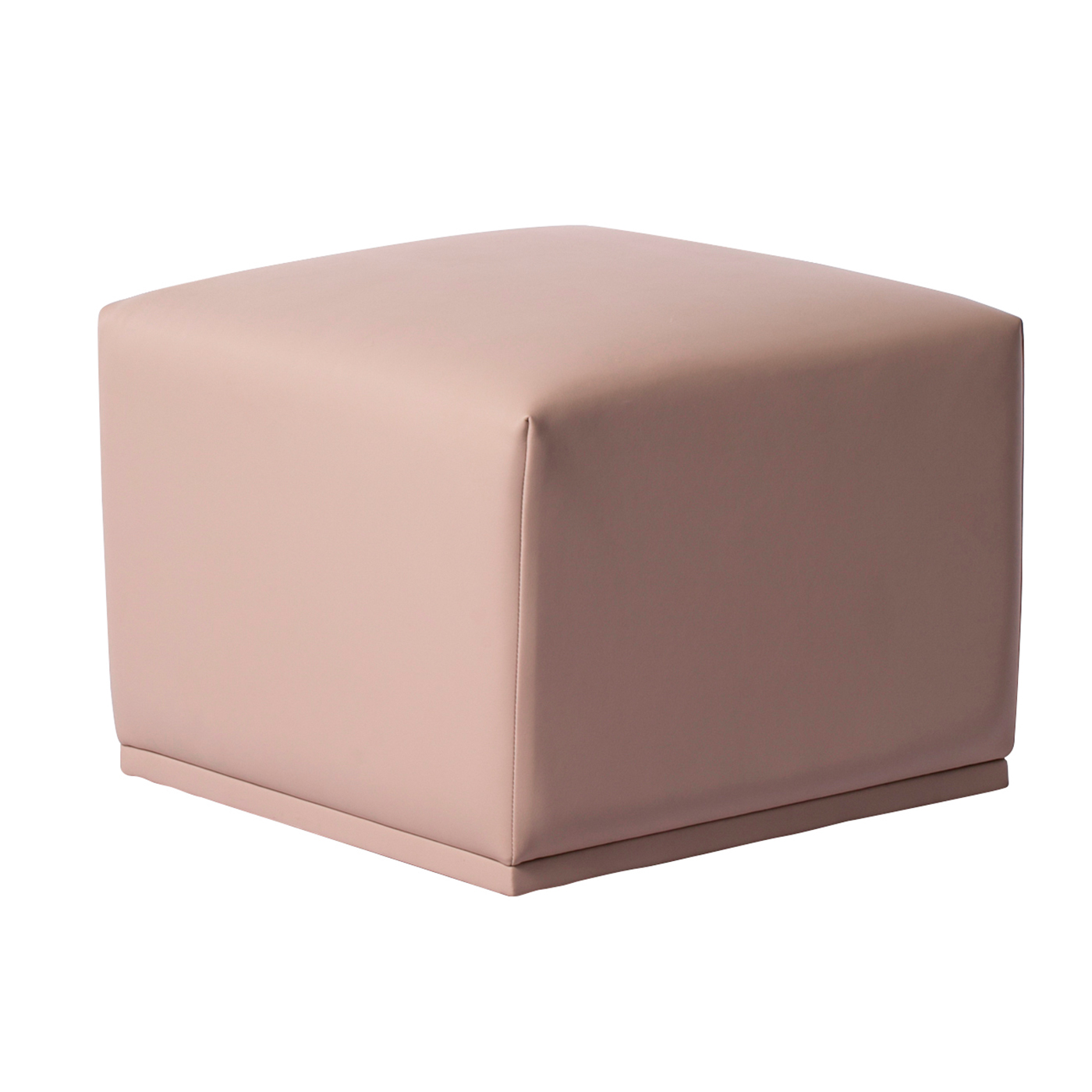 St. Pauli Faux Leather Ottoman