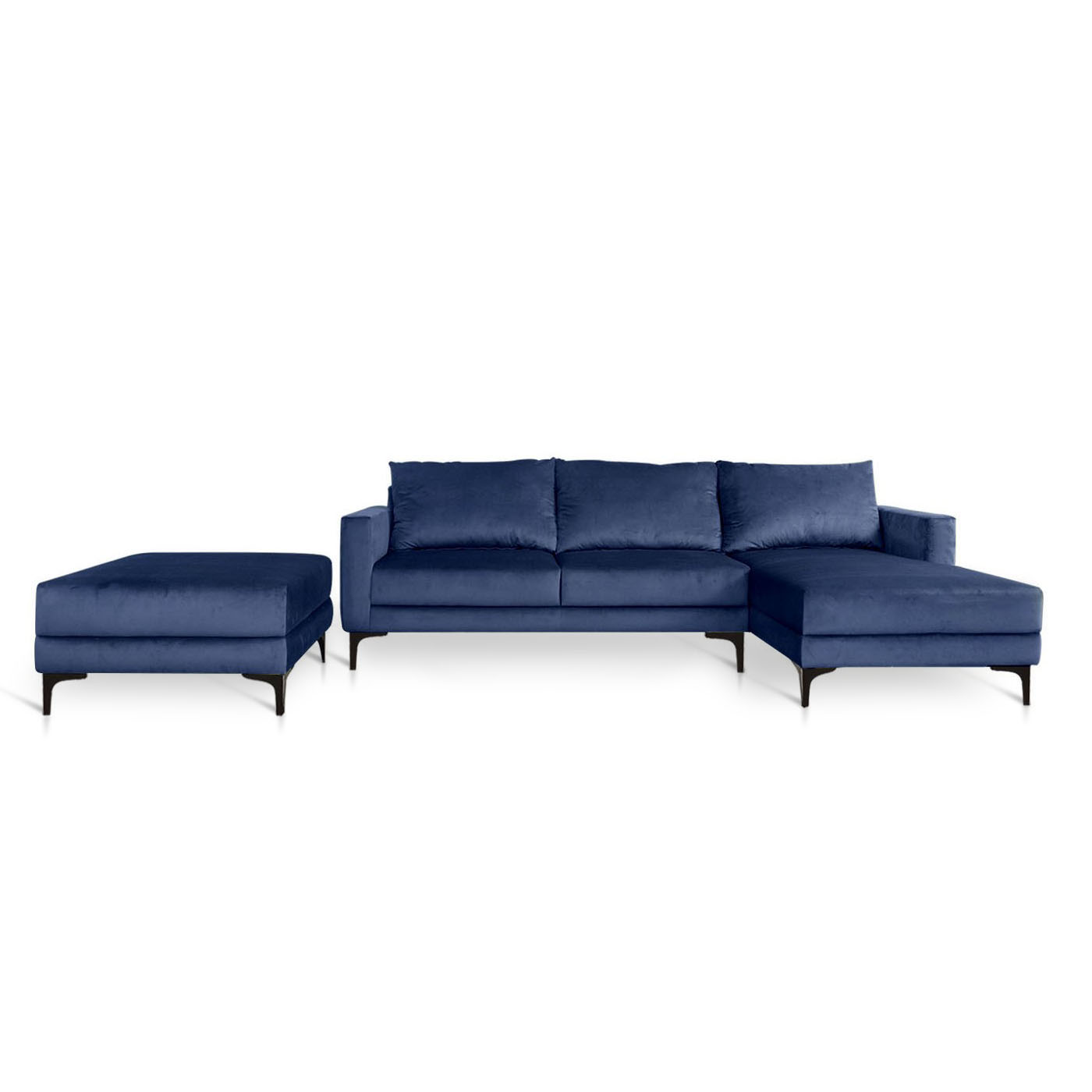 Smithfield  Sofa & Chaise (Left) With Ottoman