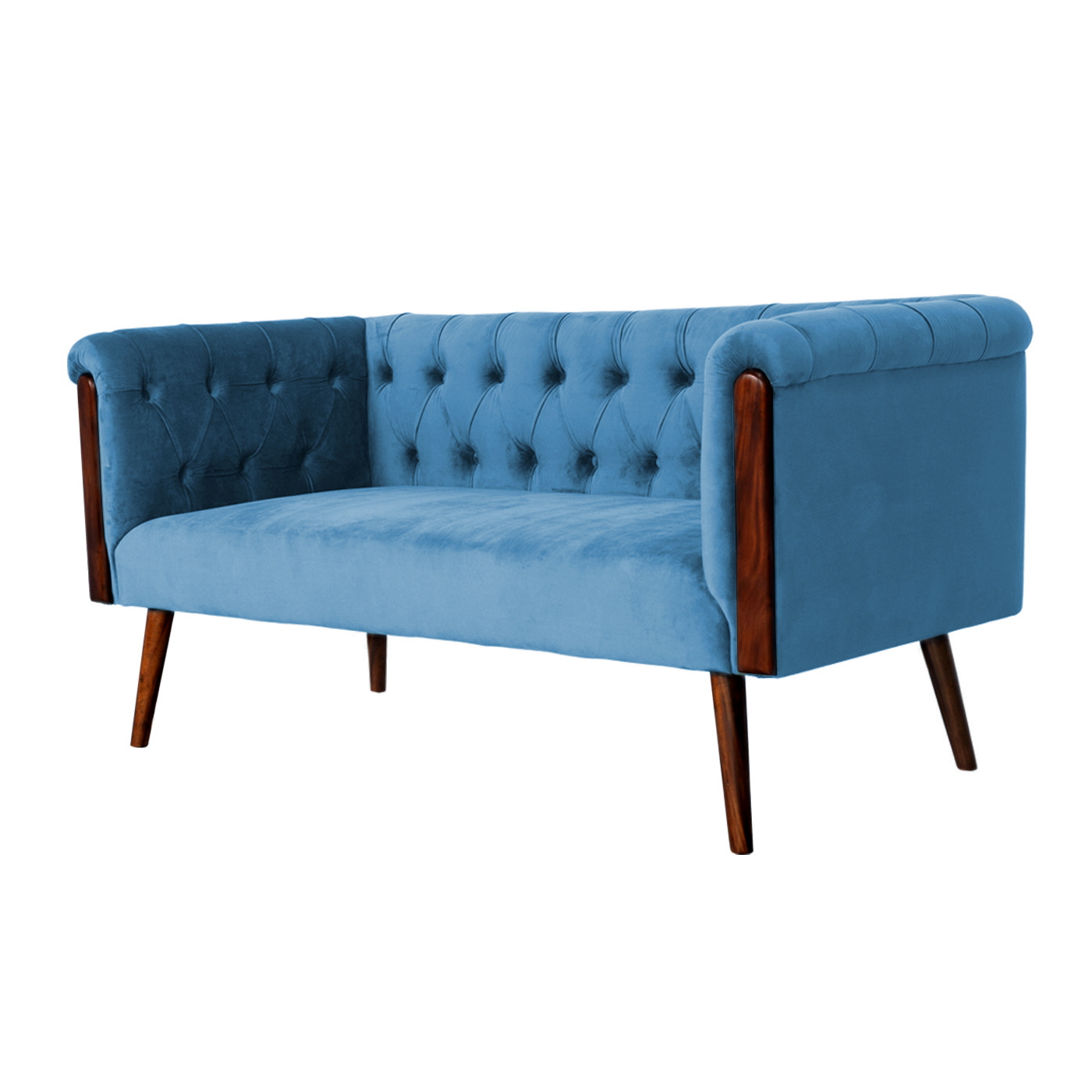 Chesterfield  Dark Double Sofa