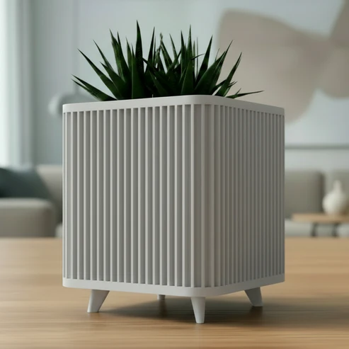 Shikaku Grey Planter Pot