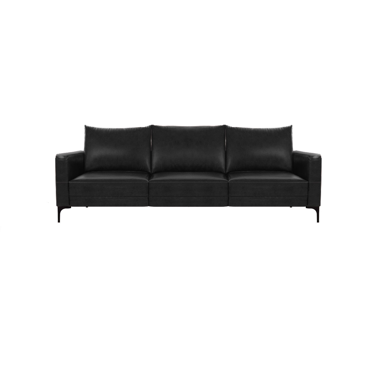 Smithfield Faux Leather Three Seater Sofa
