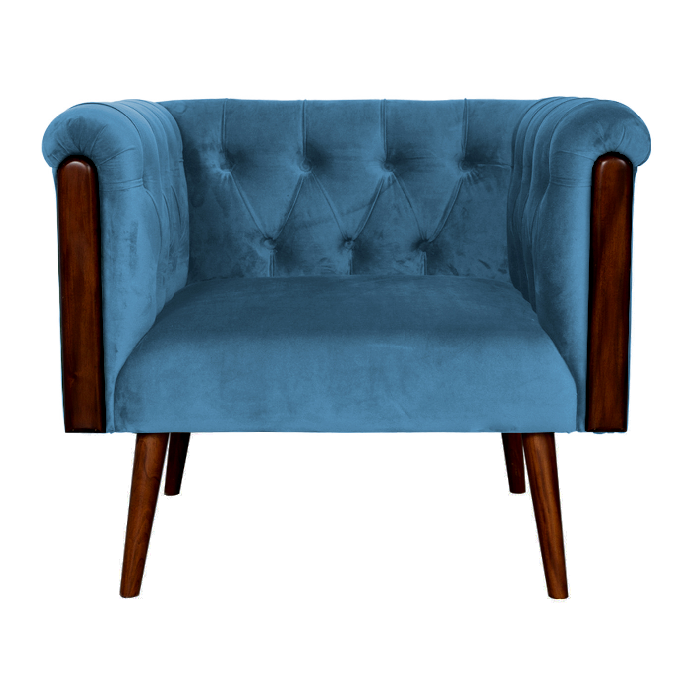 Chesterfield  Dark Single Sofa