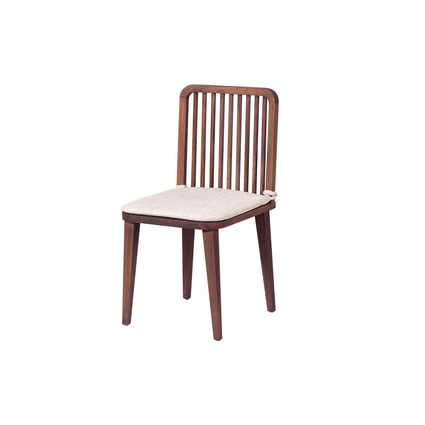 Monza Waterproof  Dark Dining Chair