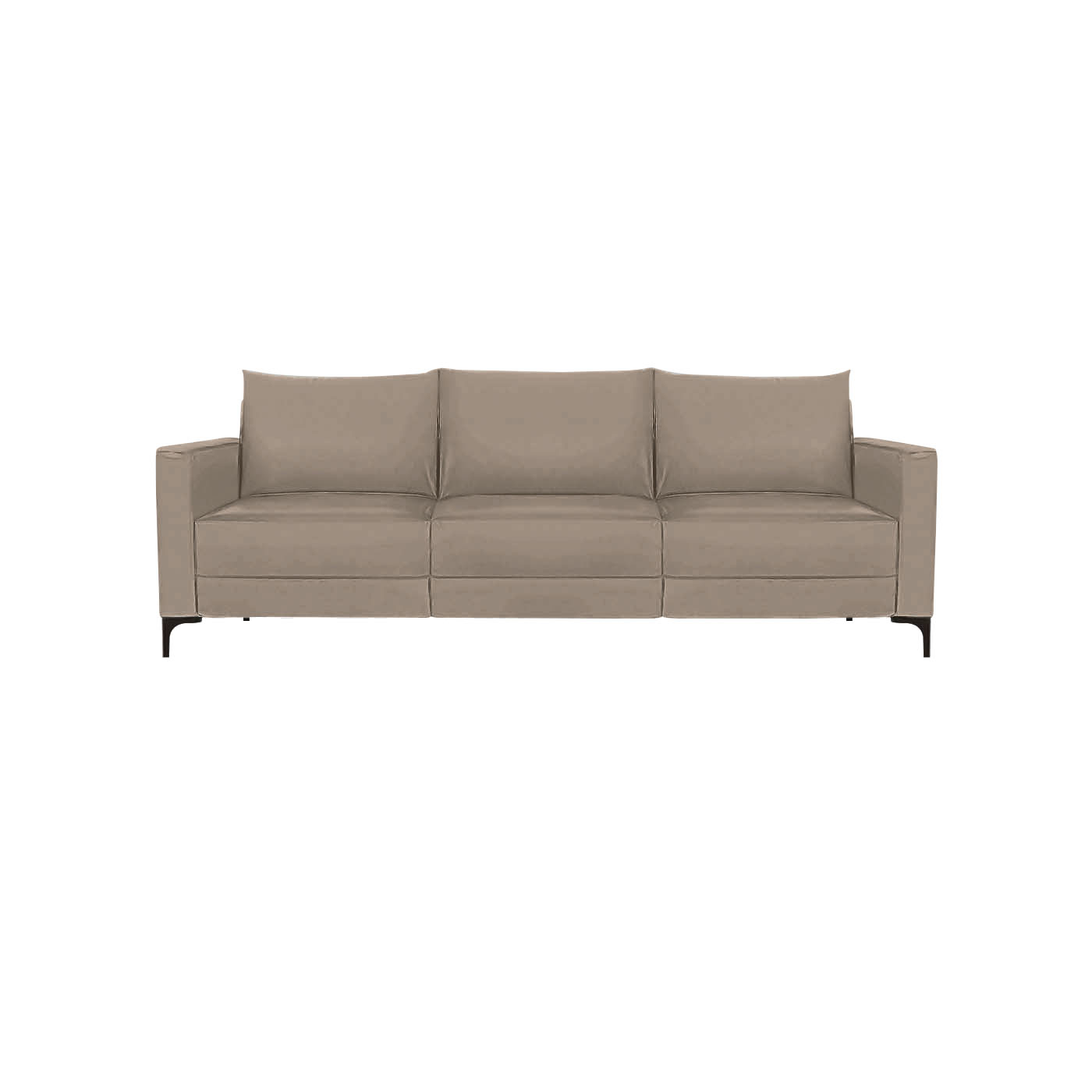 Smithfield Faux Leather Three Seater Sofa