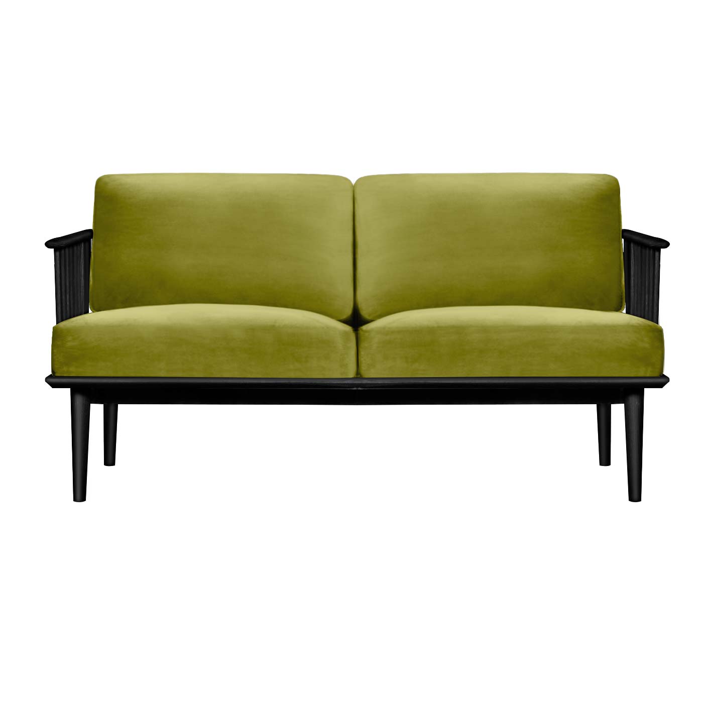 Jorasanko  Ebony Double Sofa