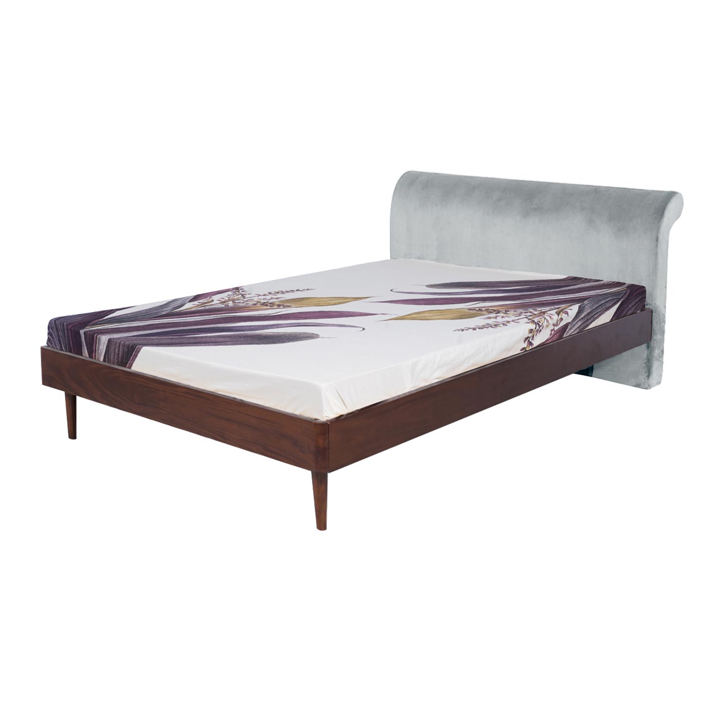 Pompeii  Dark Queen Bed