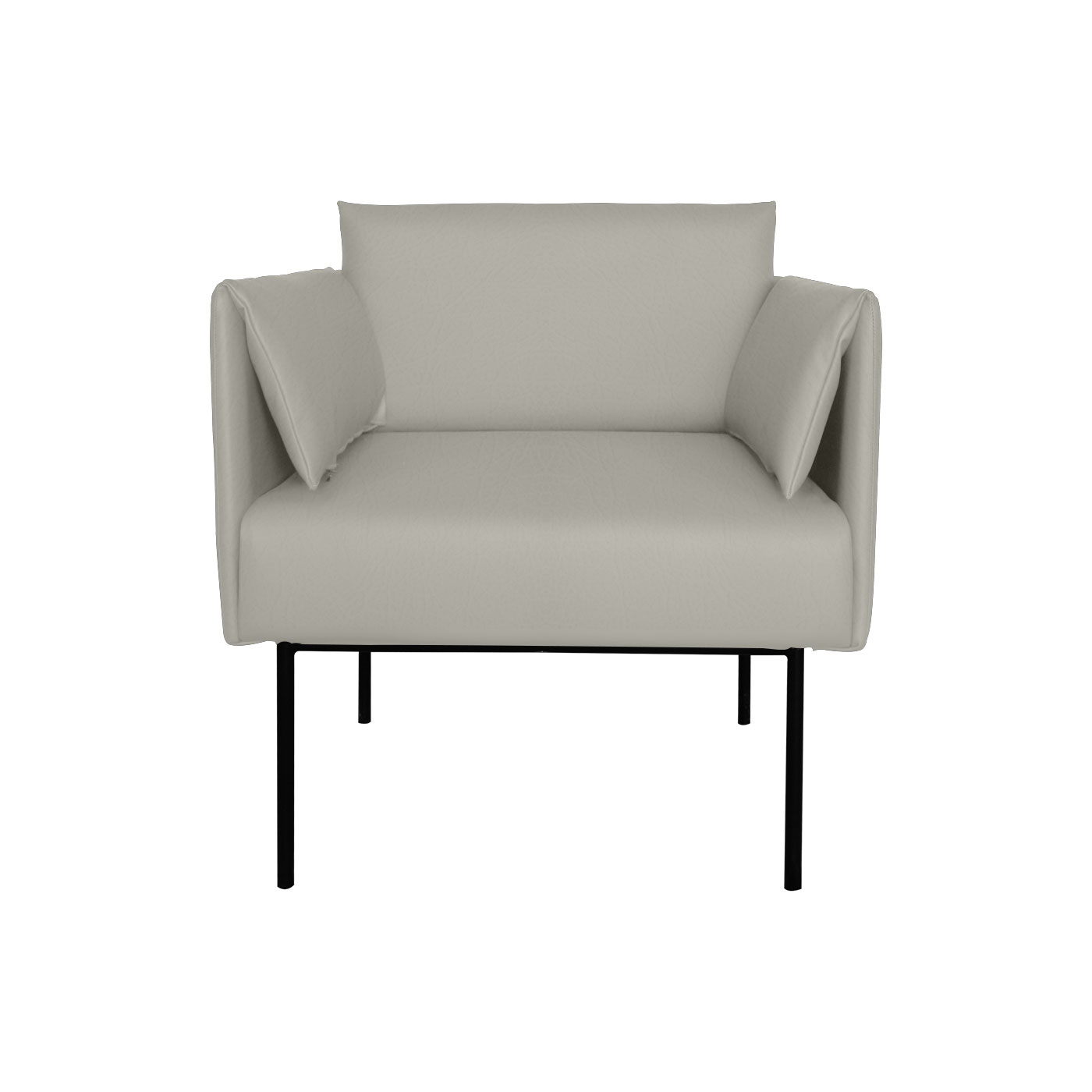 Preston Faux Leather Single Sofa