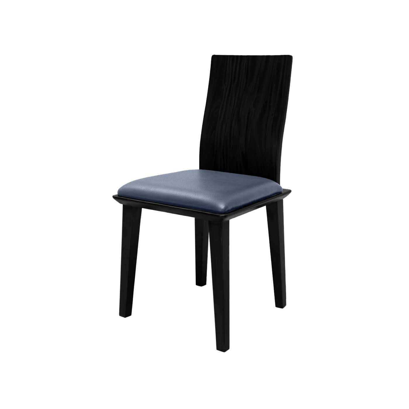 Muko Faux Leather Ebony Dining Chair