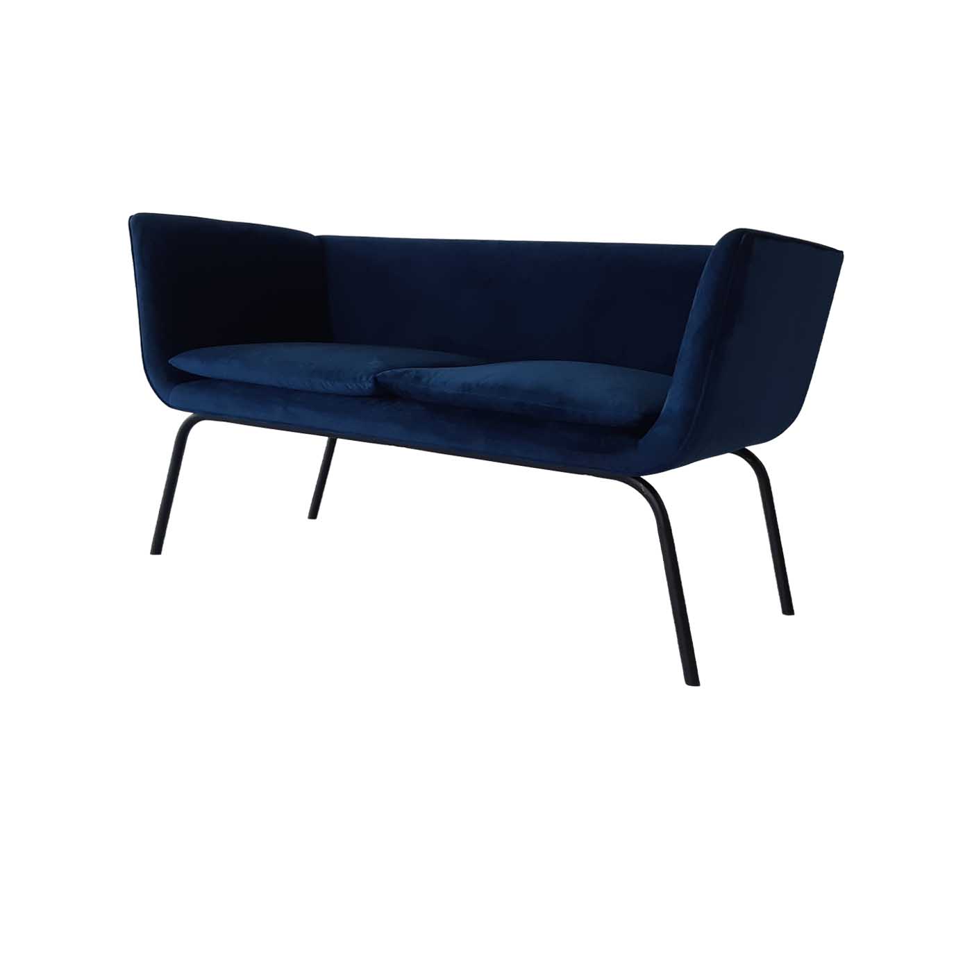 Elliot  Ebony Double Sofa