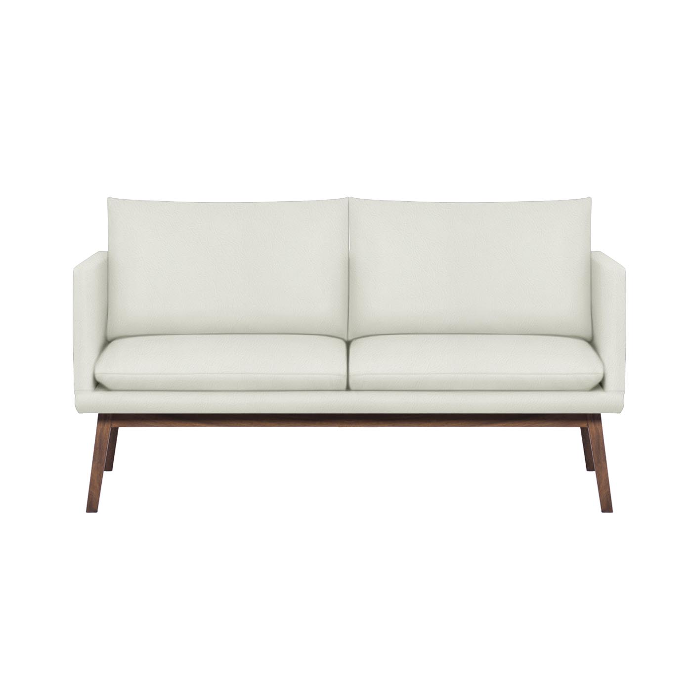 Vesterbro Faux Leather Dark Double Sofa