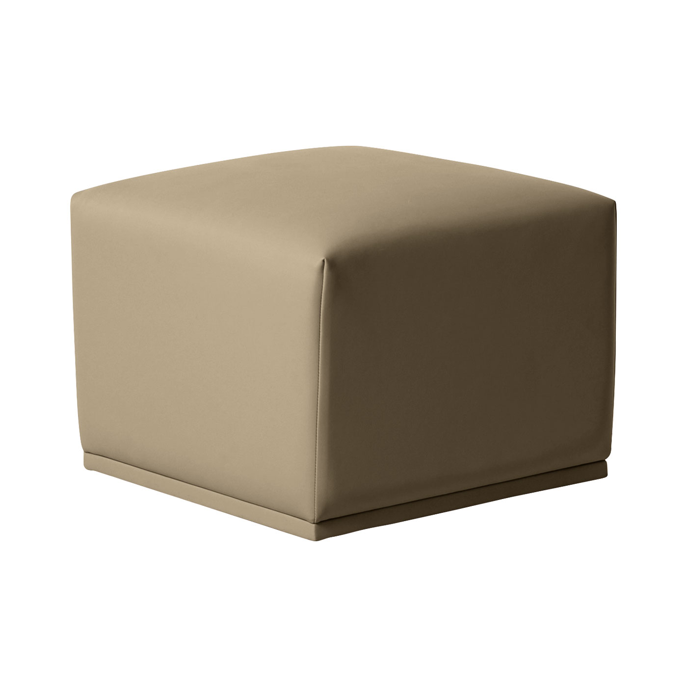 St. Pauli Faux Leather Ottoman