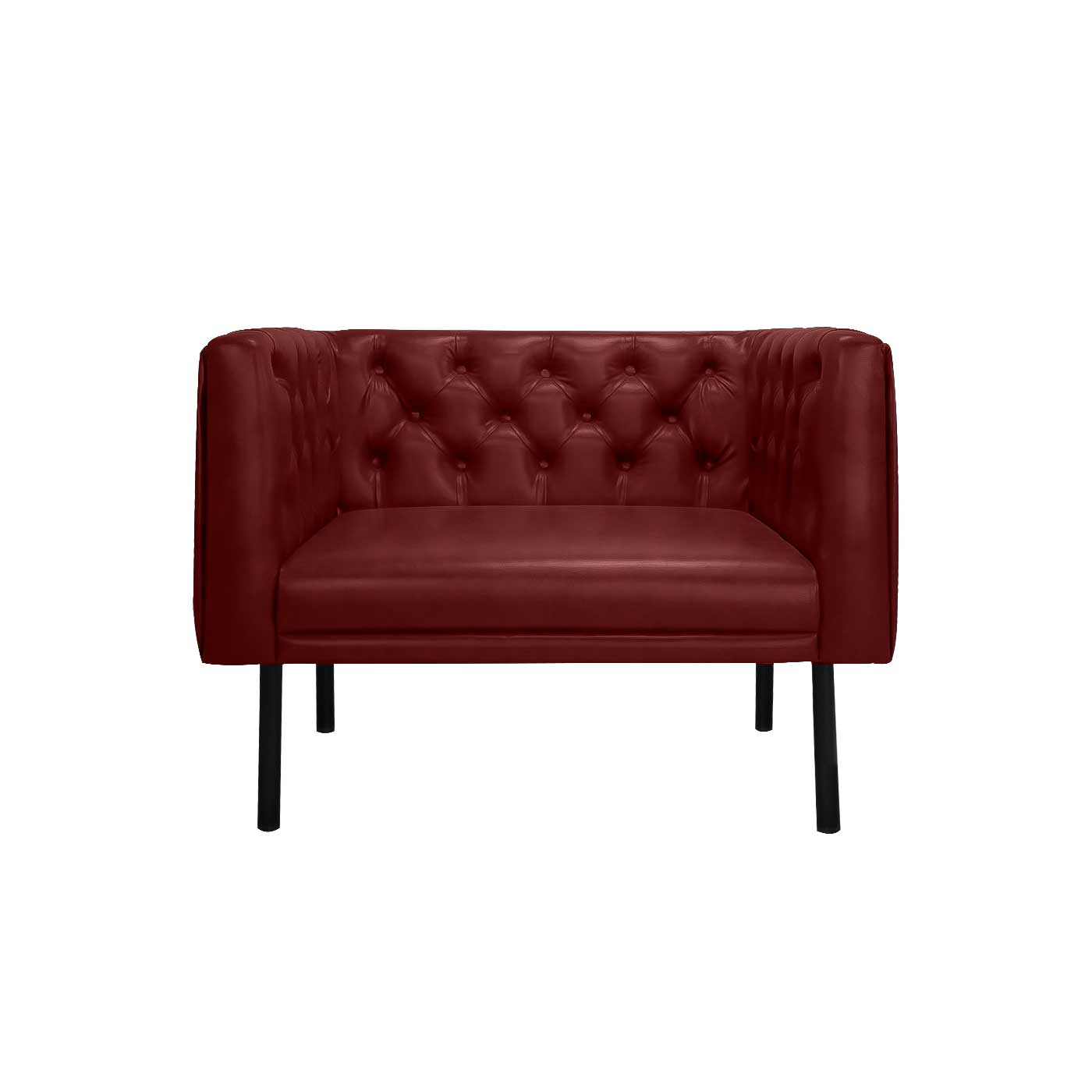 Sheffield Faux Leather Office Single Sofa
