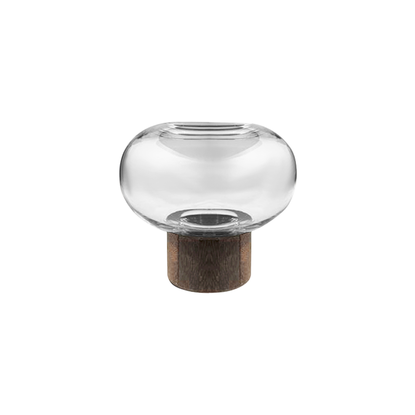 Timber Mist Round Vase