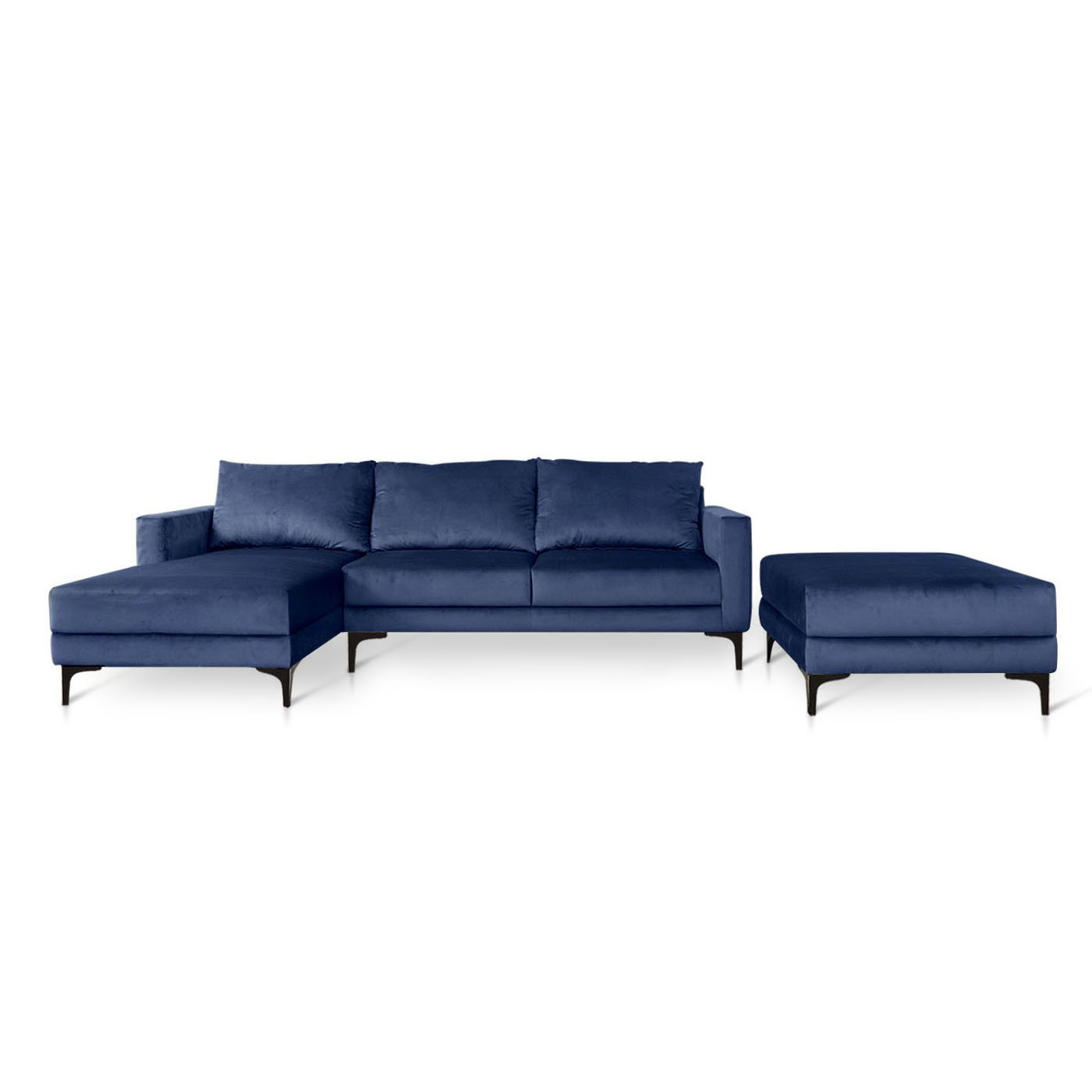 Smithfield  Sofa & Chaise (Right) With Ottoman