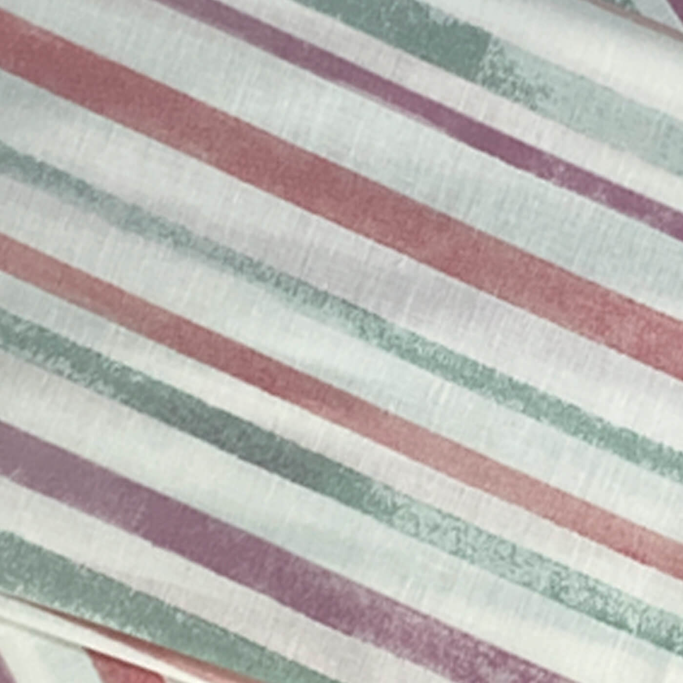 Pink Green Paintstrip​ Bedsheet​