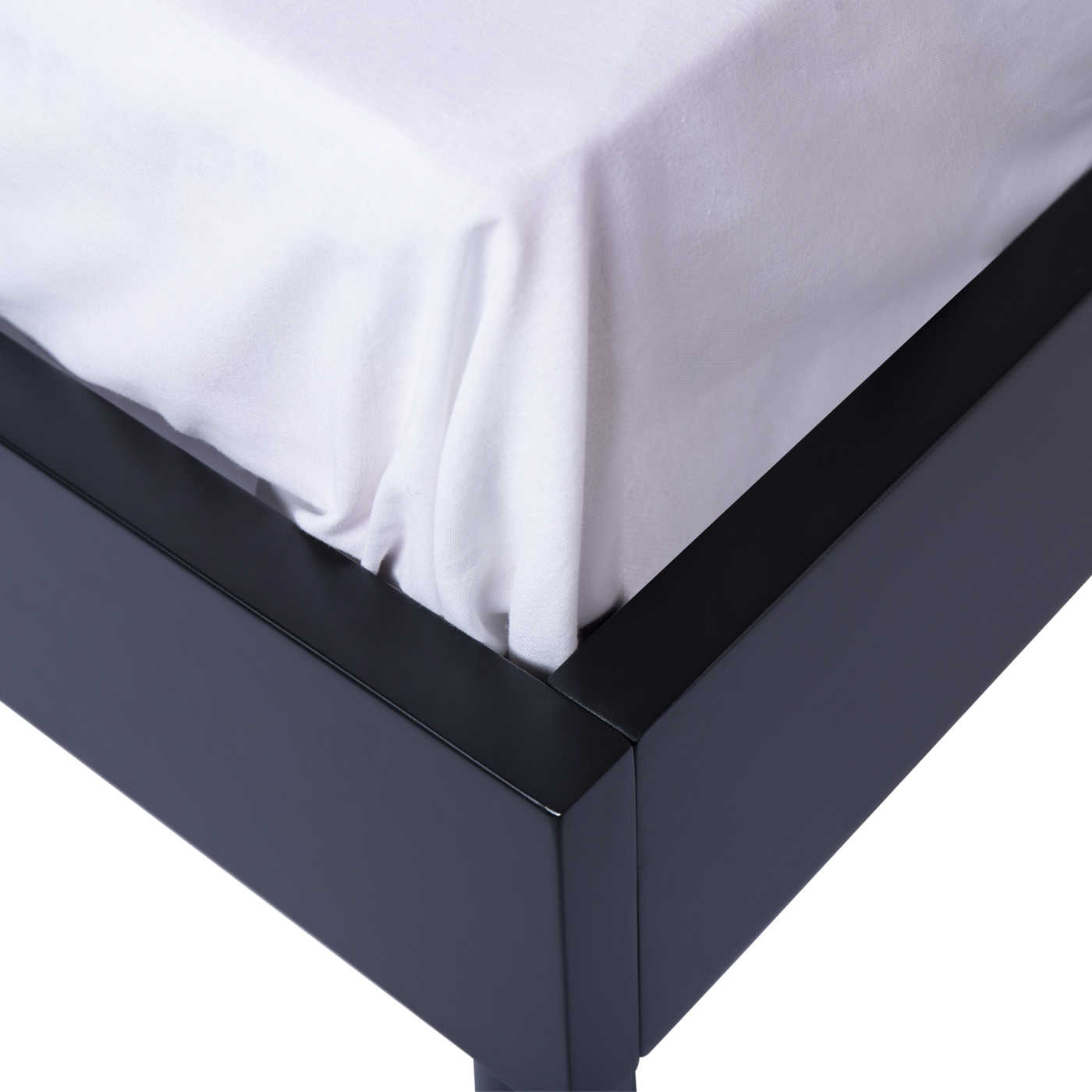 Navigli  Ebony Queen Bed