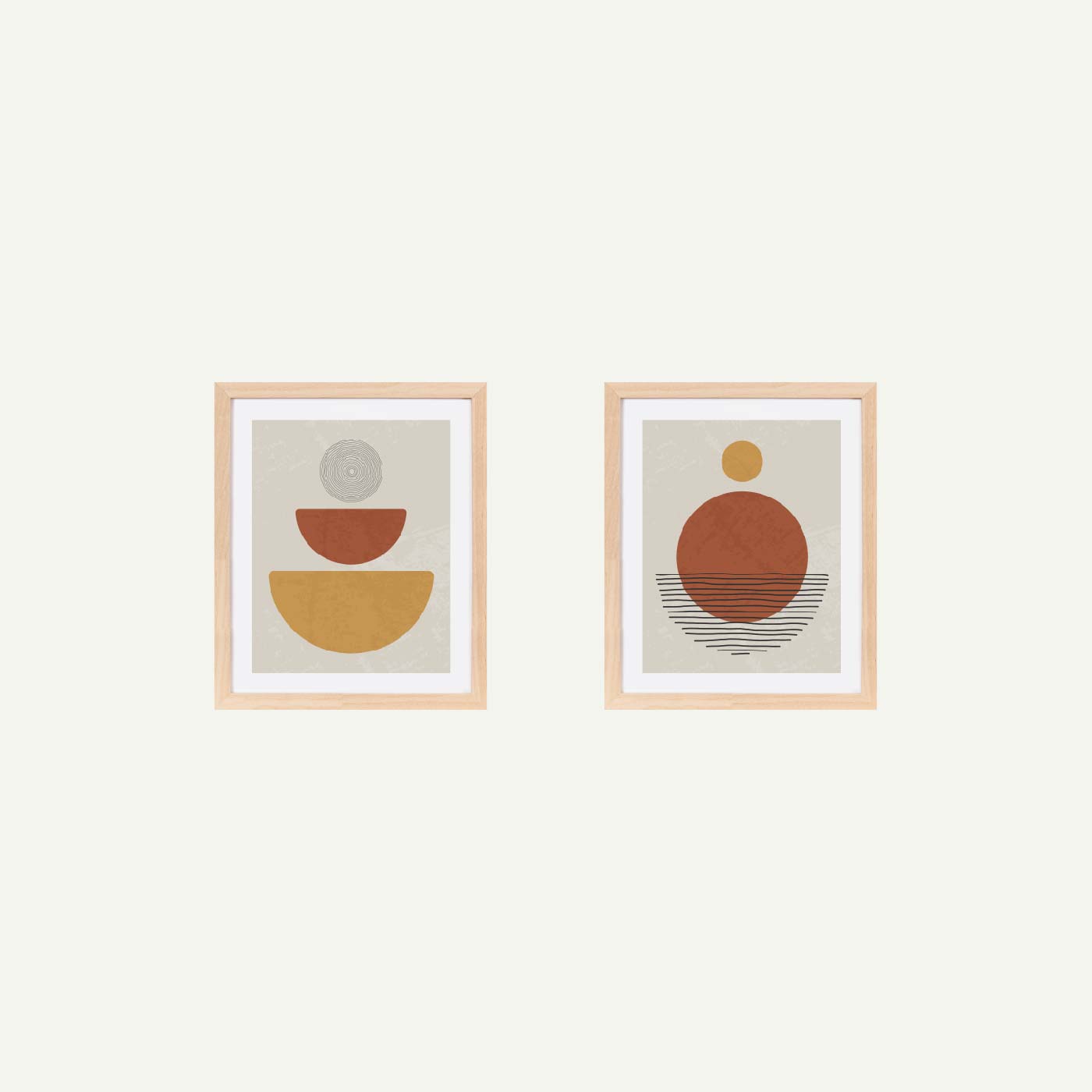 Earthy Notes Set of Two