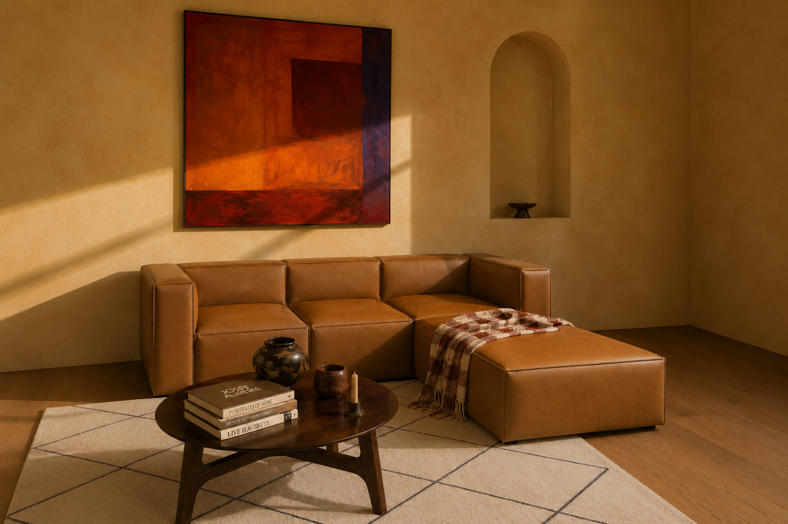 Malmo Faux Leather Sofa & Chaise