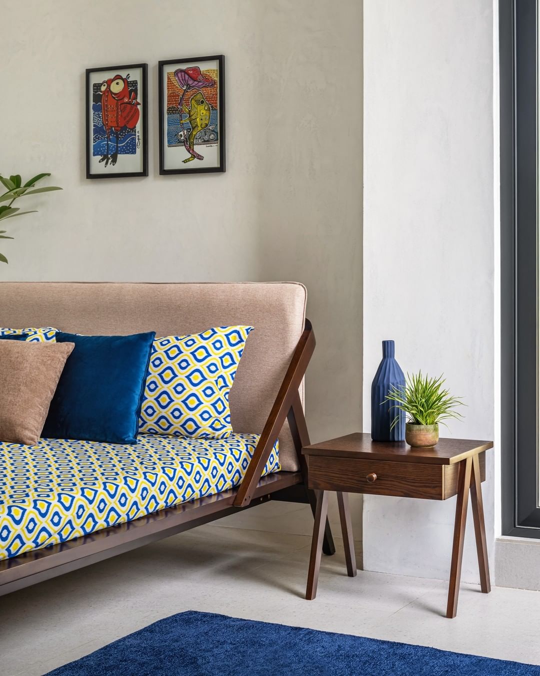Ikat  Queen Bedsheet