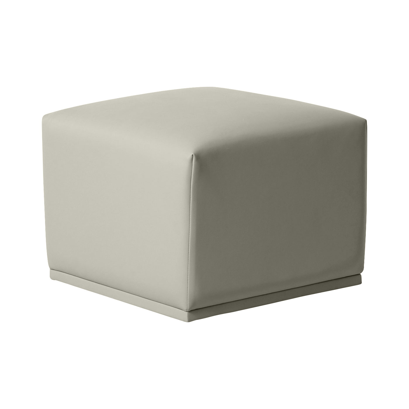 St. Pauli Faux Leather Ottoman