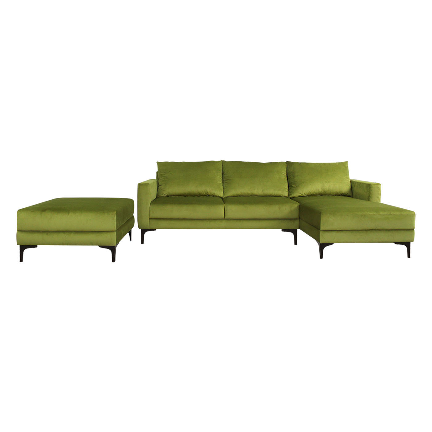 Smithfield  Sofa & Chaise (Left) With Ottoman