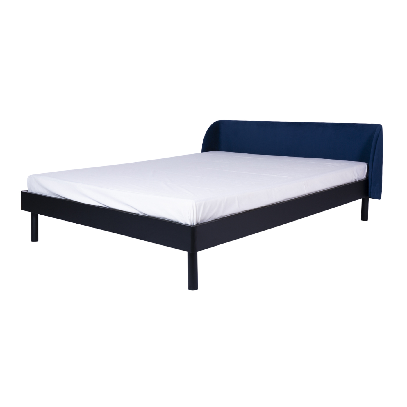 Navigli  Ebony Queen Bed