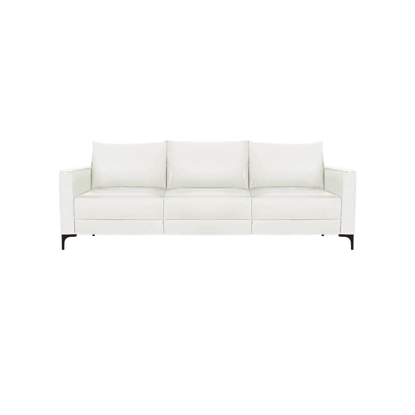 Smithfield Faux Leather Three Seater Sofa