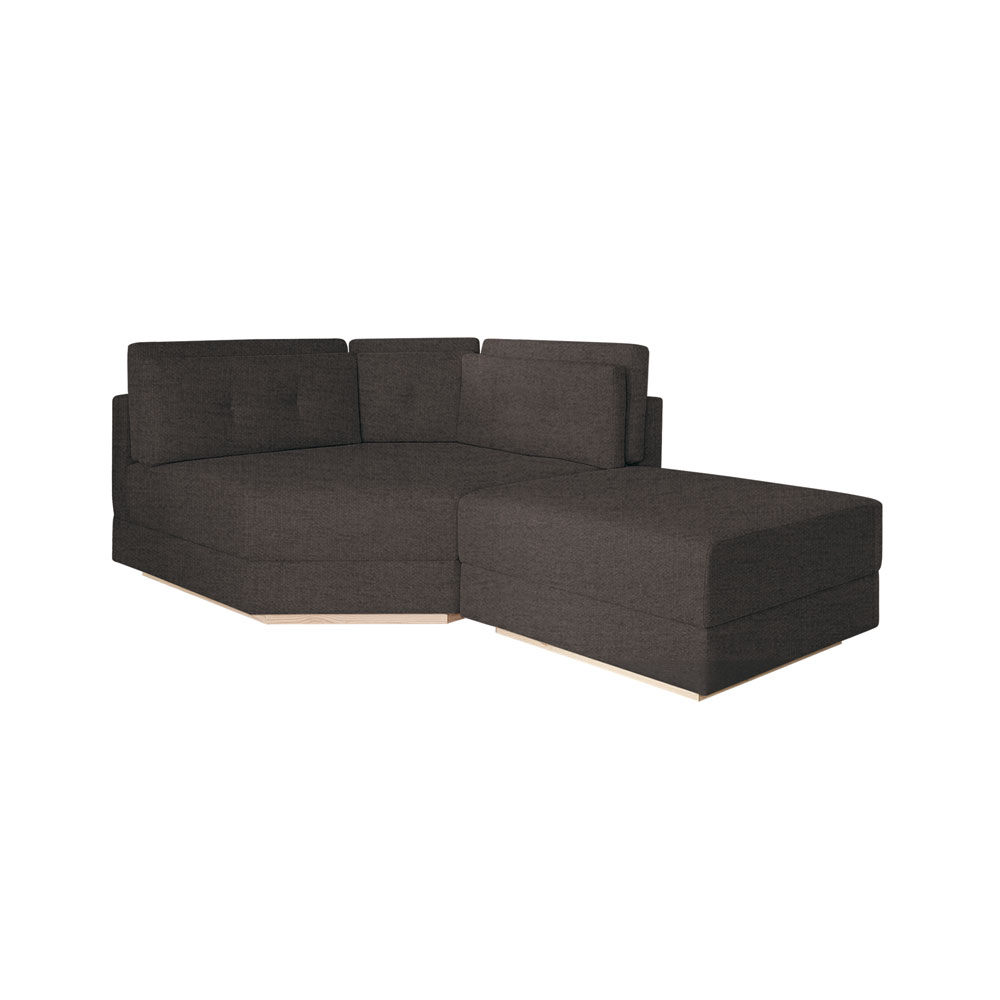 Merano Corner Seater with Ottoman