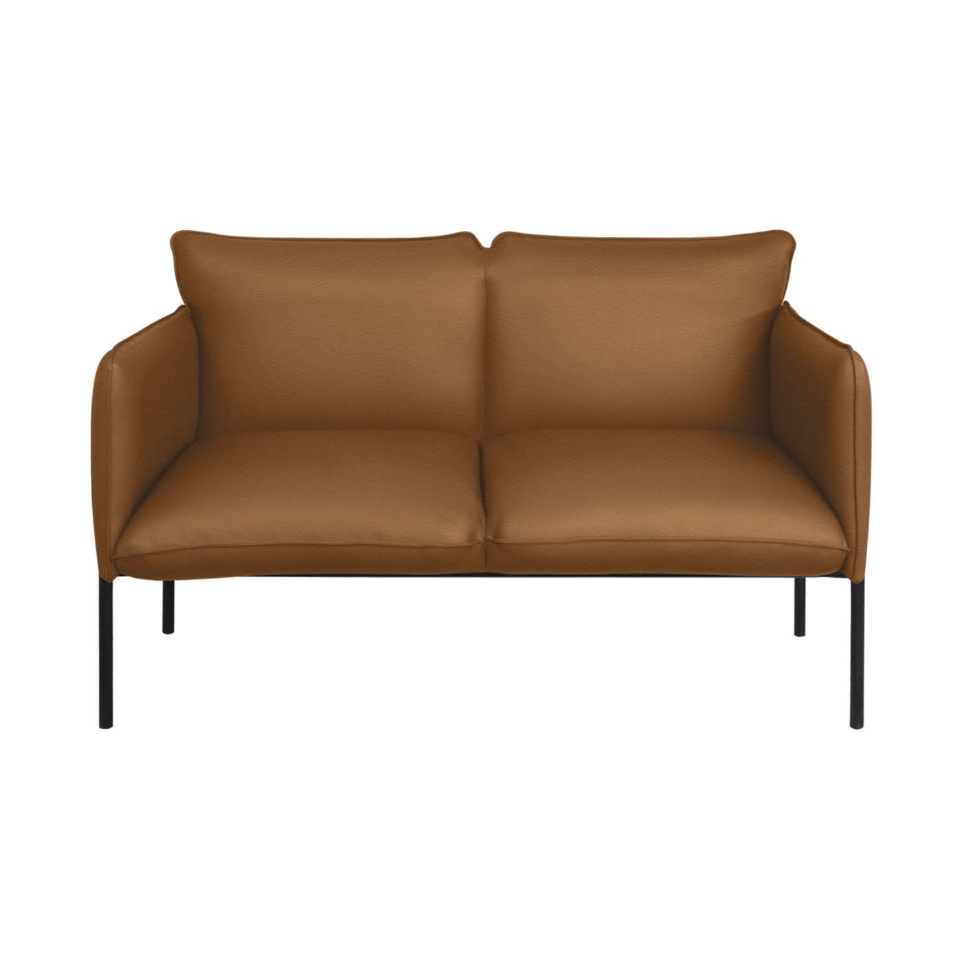 Dessau Faux Leather Double Sofa