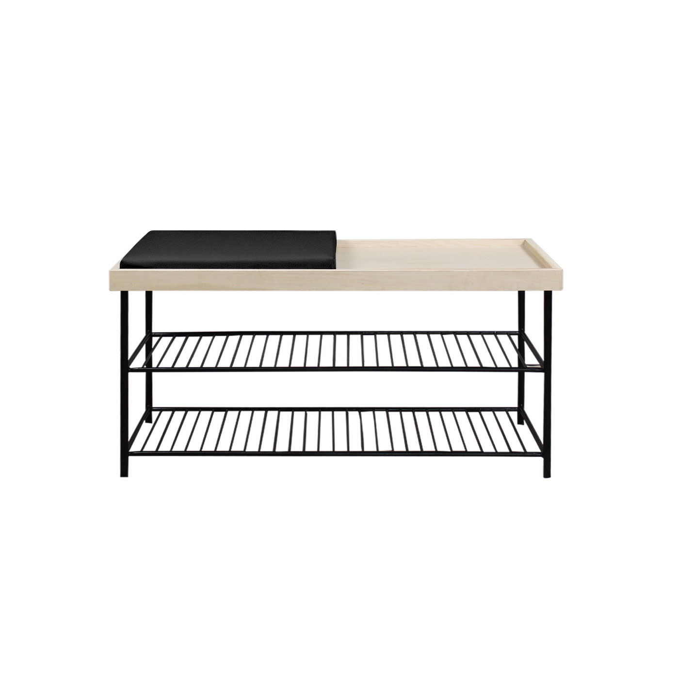 Dessau Faux Leather Light Shoe Rack
