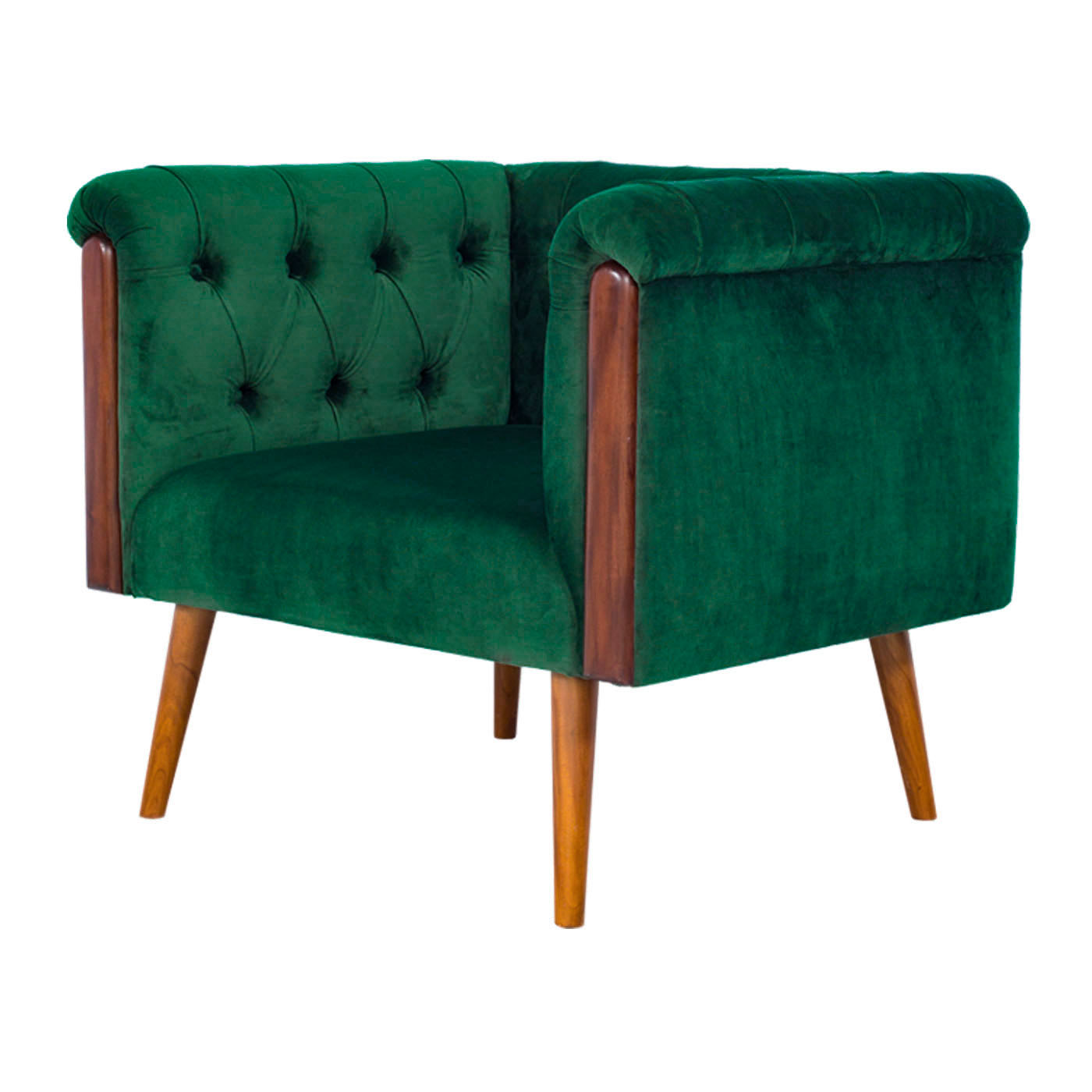 Chesterfield  Dark Single Sofa