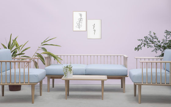 Jorasanko  Light Double Sofa