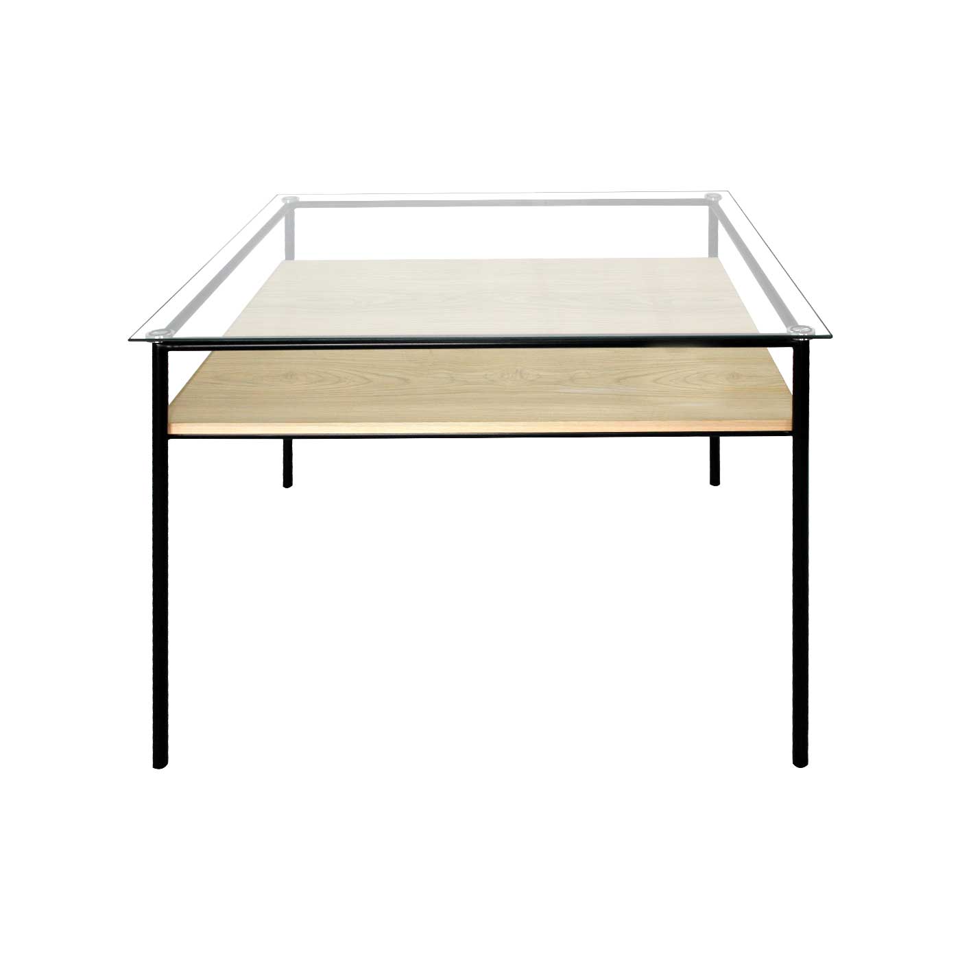 Preston Glass Square Conference Table