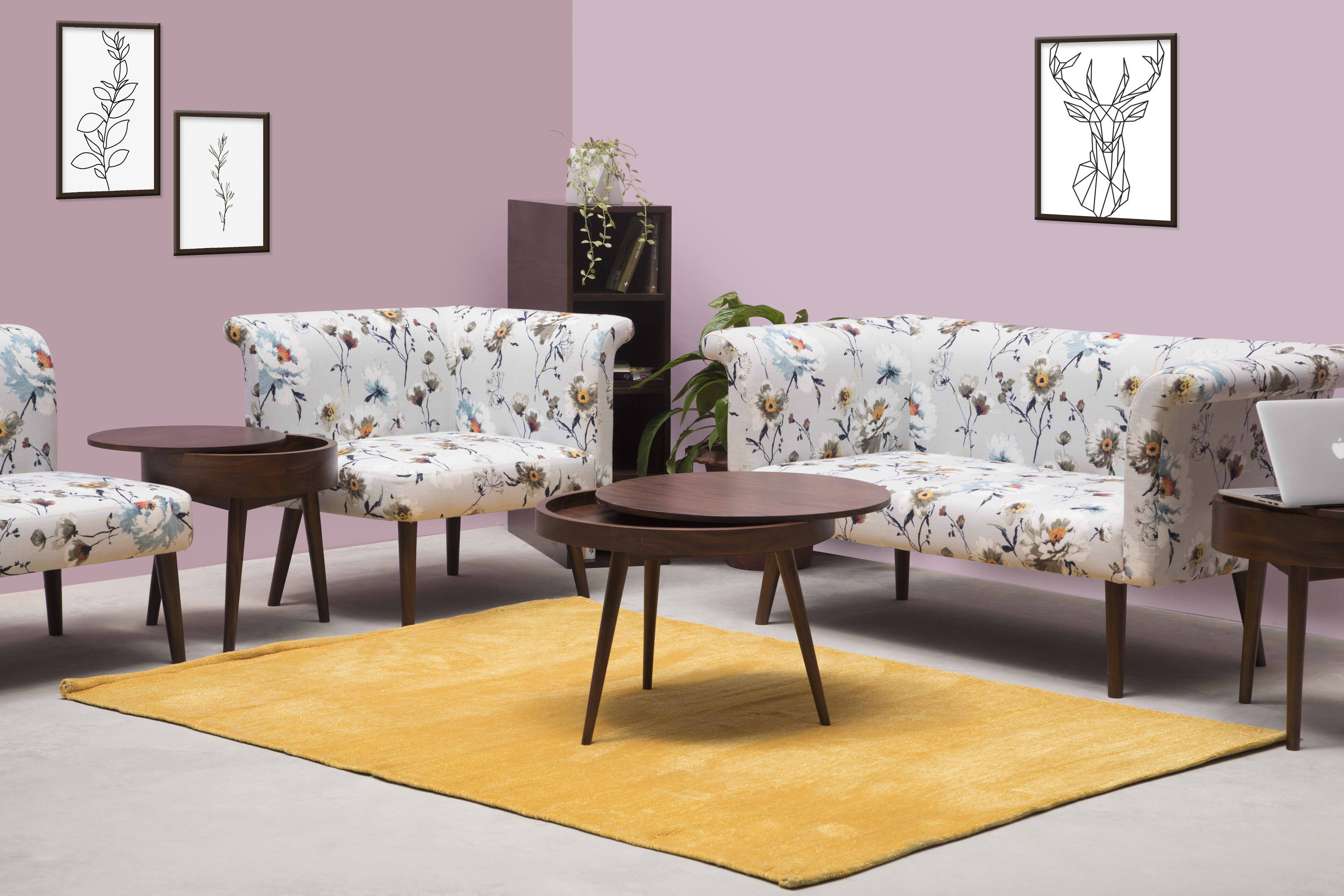 Pompeii  Dark Double Sofa