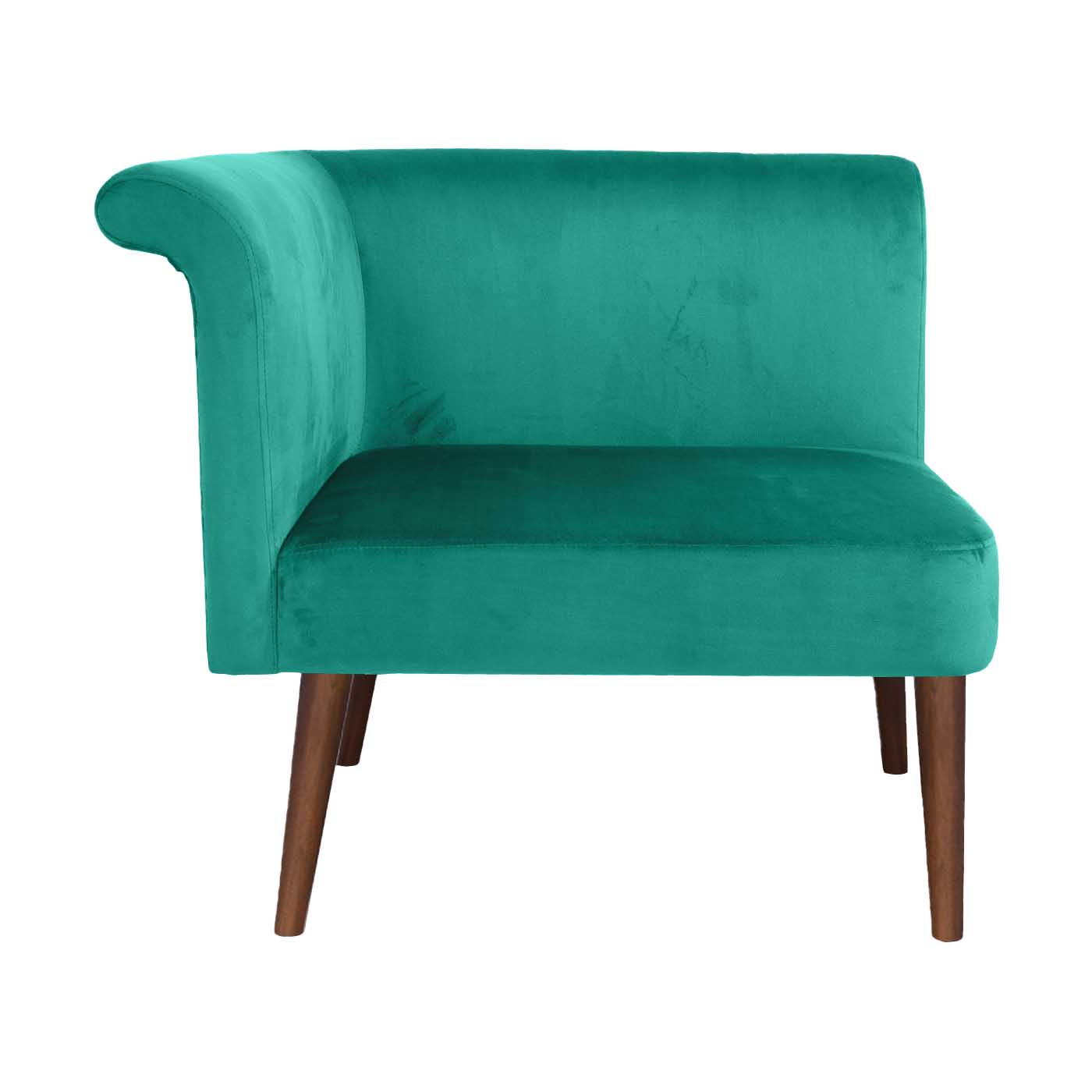 Pompeii  Dark Left Hand Single Sofa