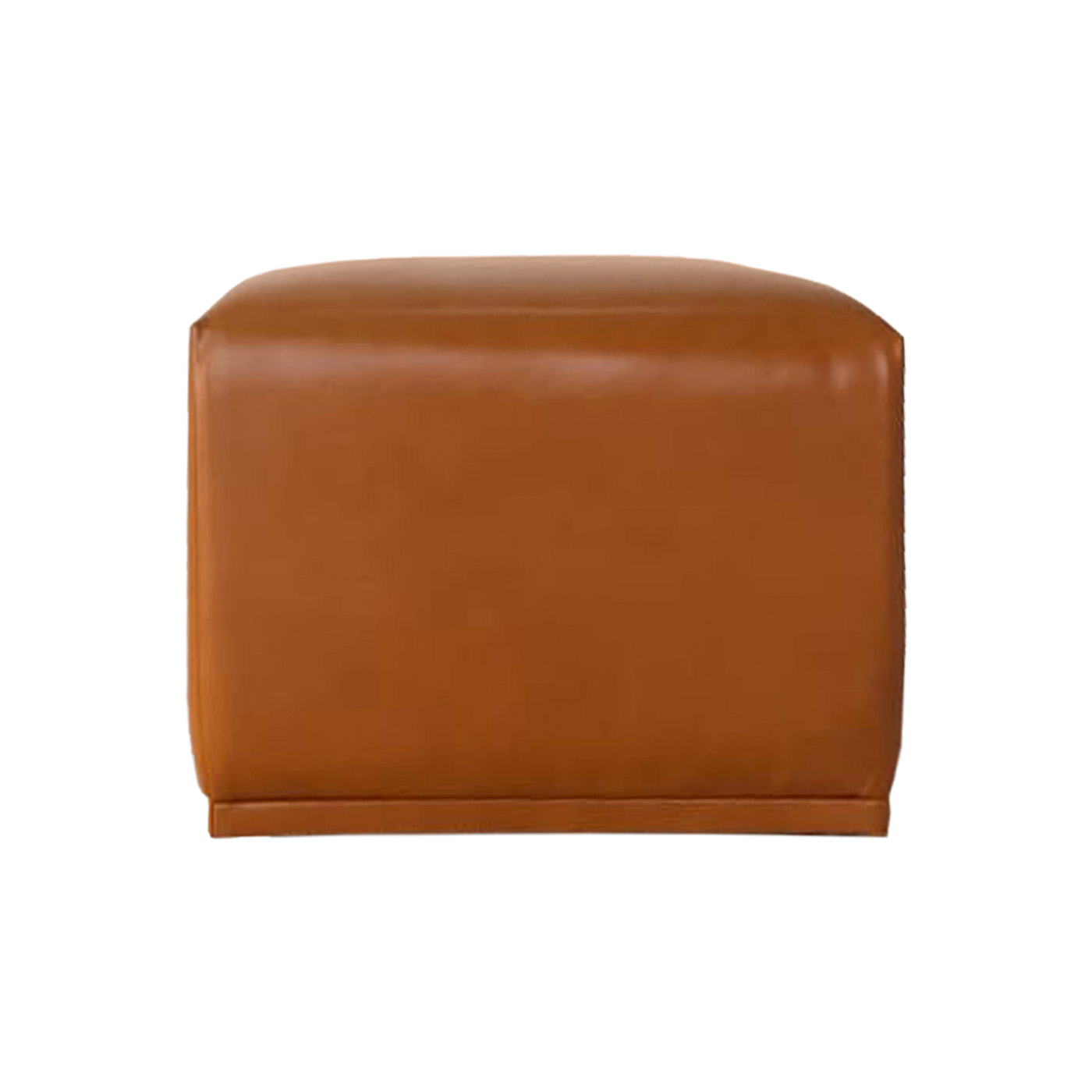 St. Pauli Faux Leather Ottoman