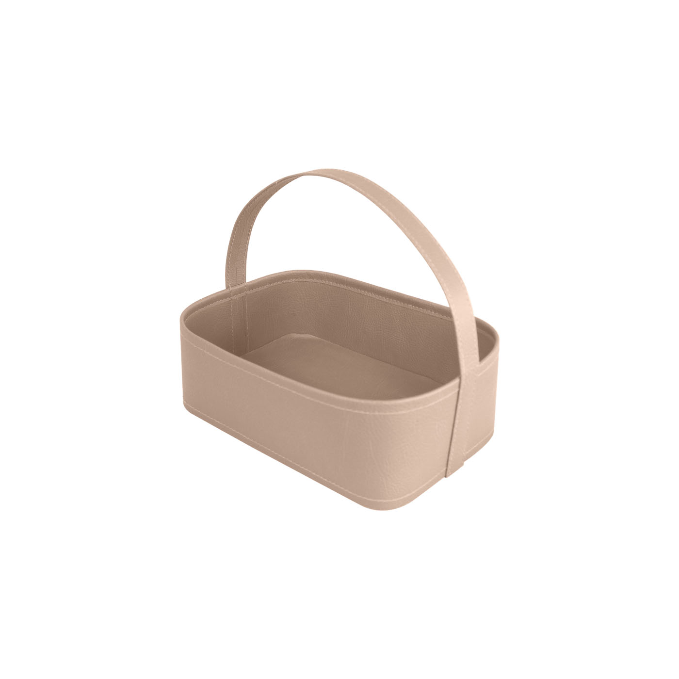 Porte-Stylo Faux Leather Desk Organizer