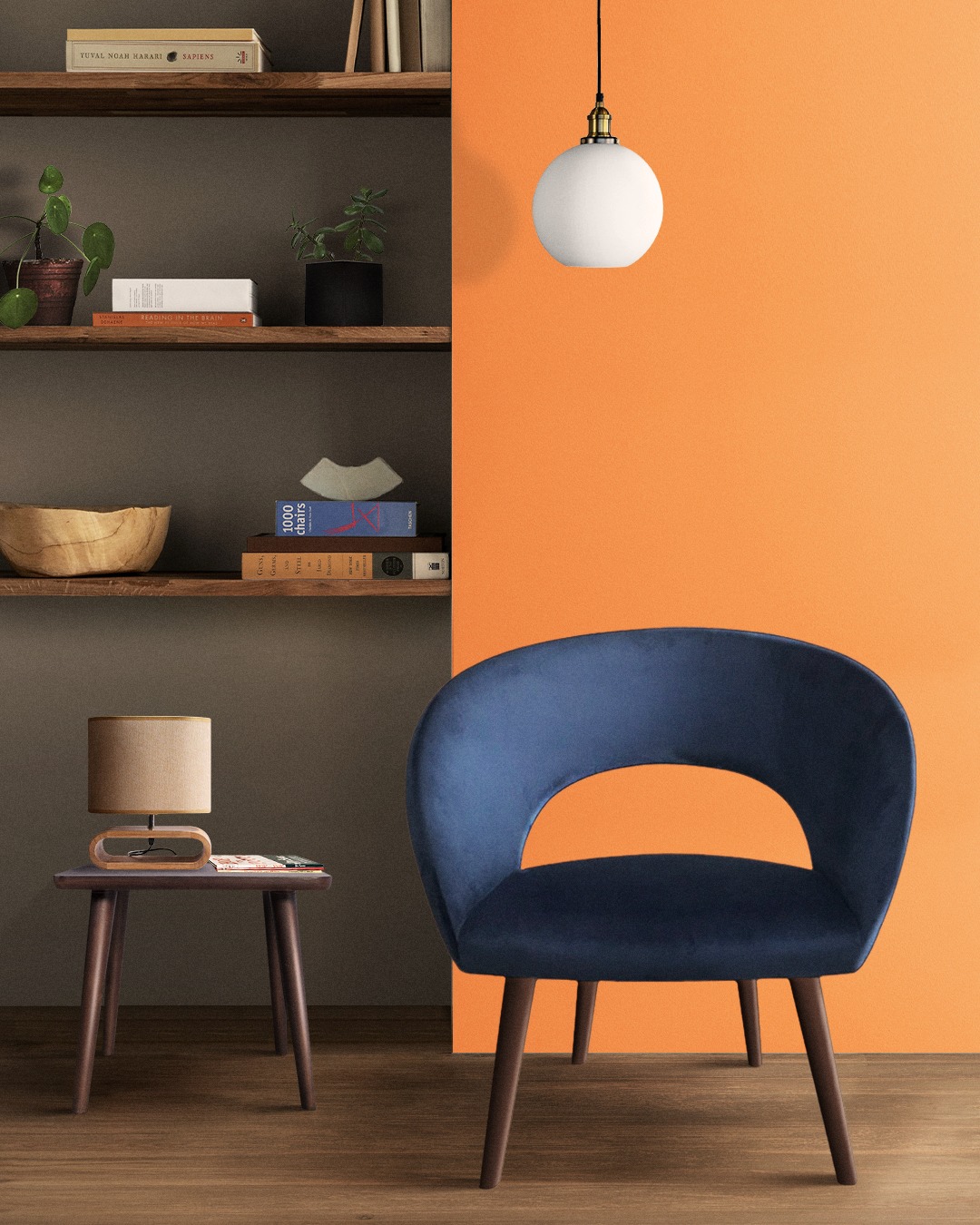Ostrava  Dark Arm Chair
