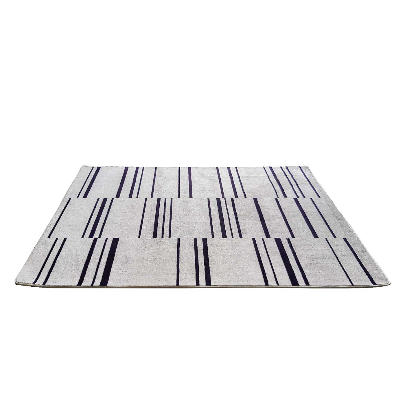 Linear Monochrome Rug