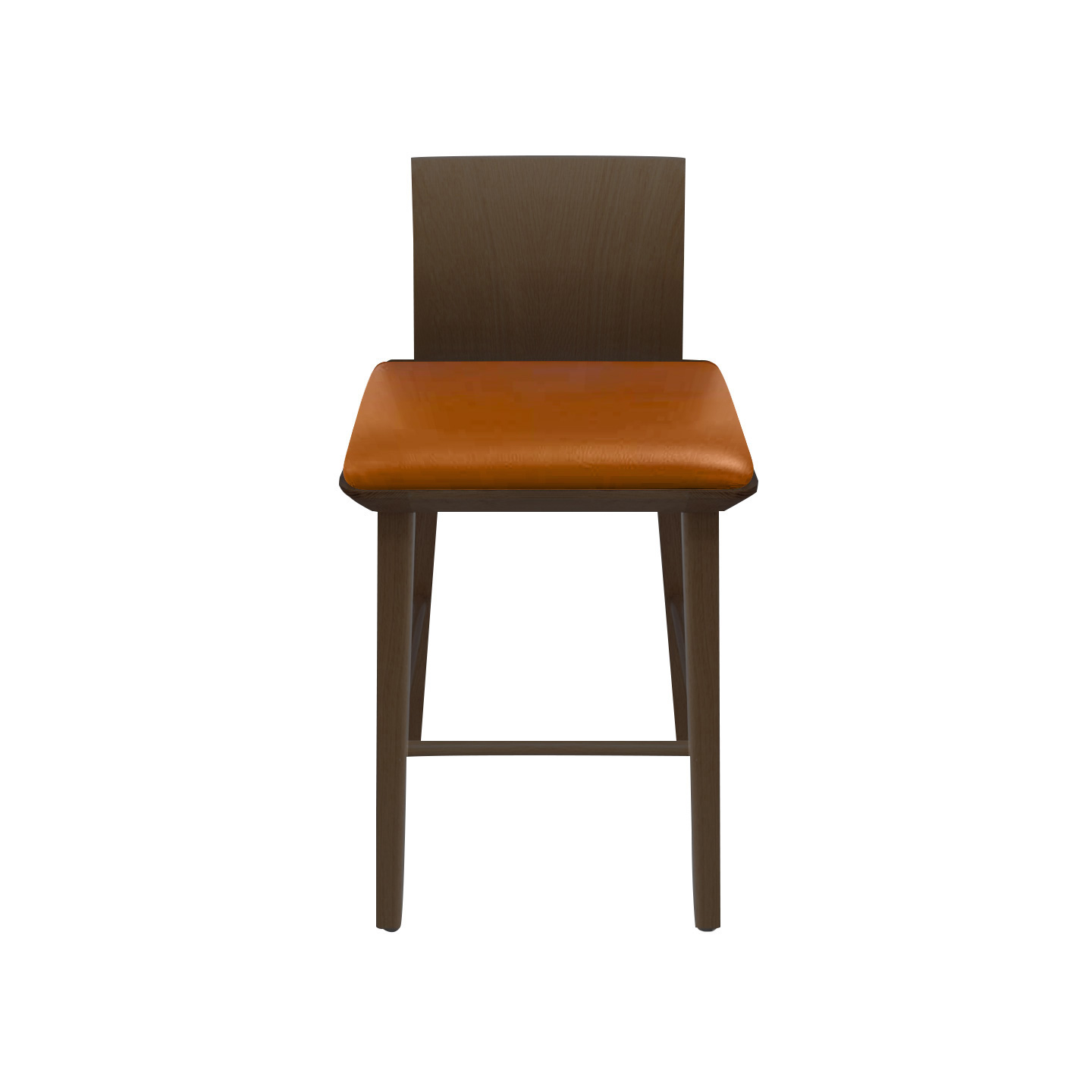 Muko Faux Leather Dark Bar Chair