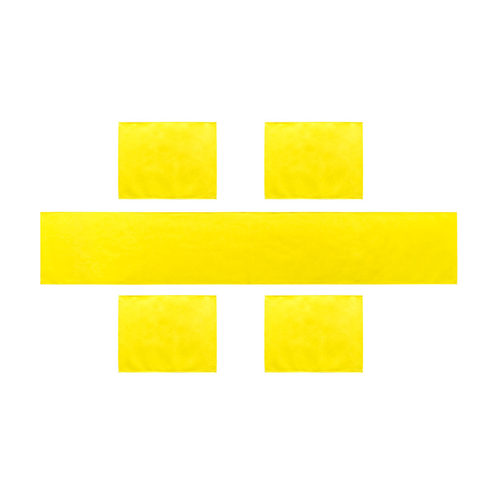 Neon Yellow Table Runner