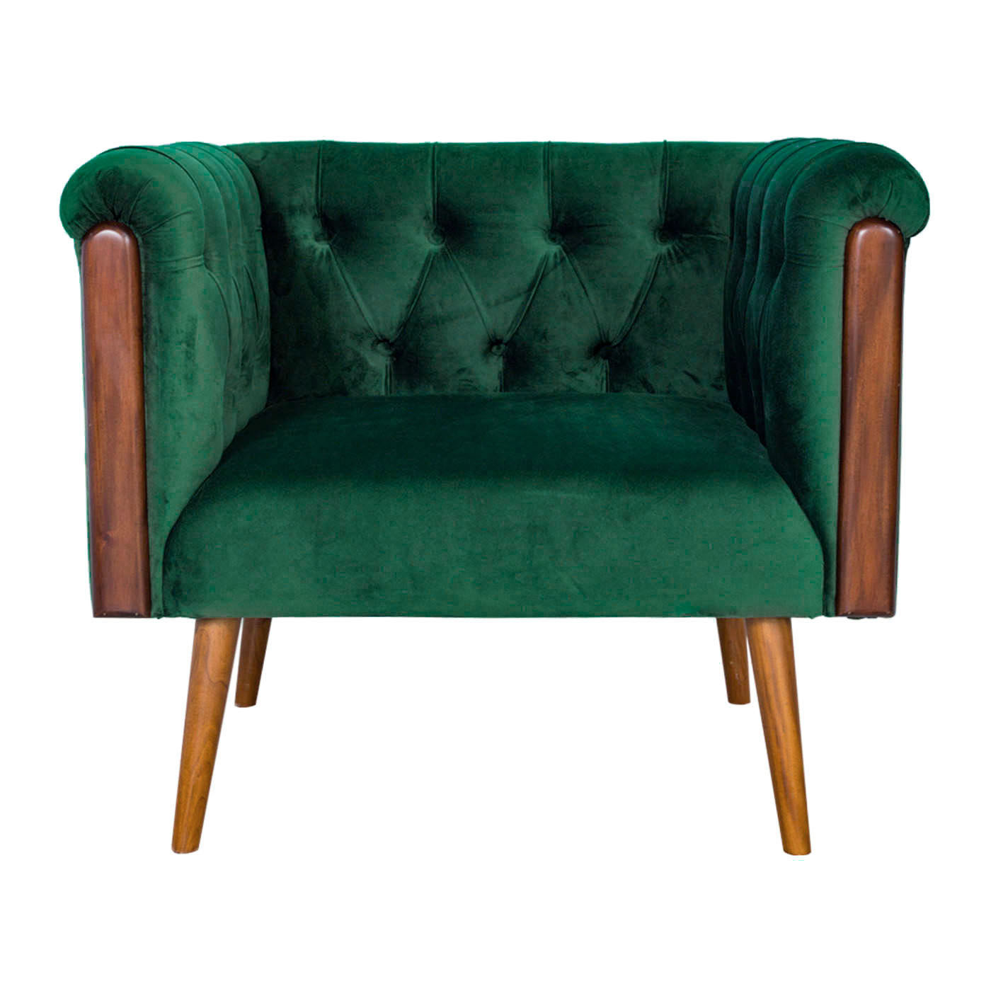 Chesterfield  Dark Single Sofa